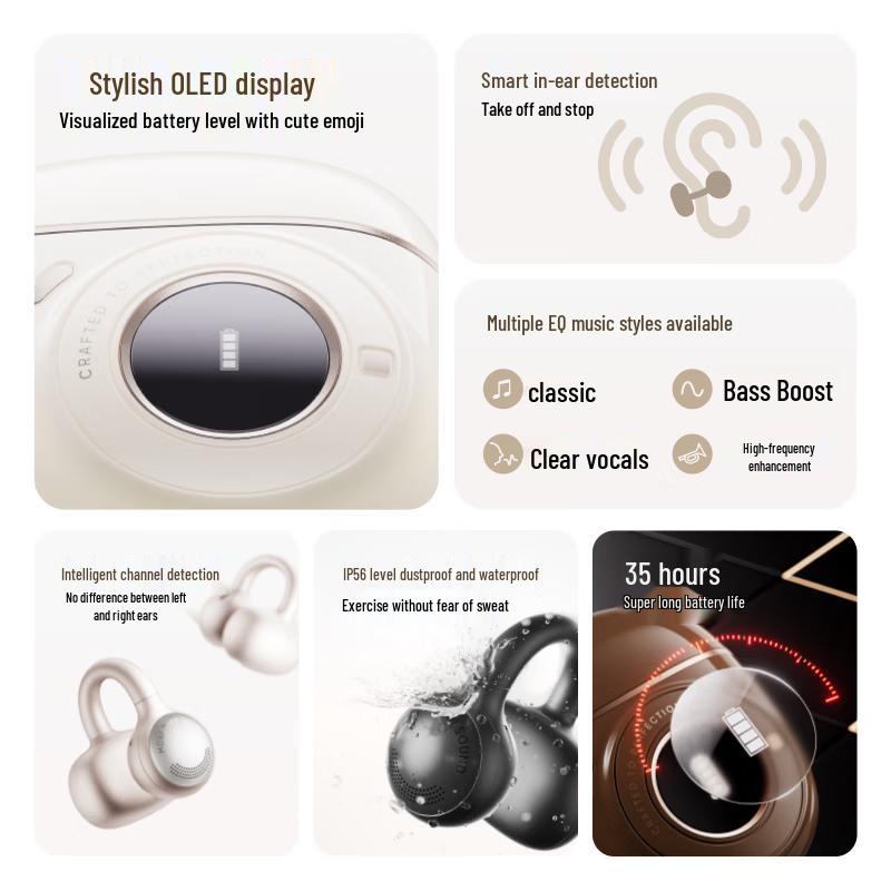 EDIFIER Ear-clip Sport Bluetooth Earphones