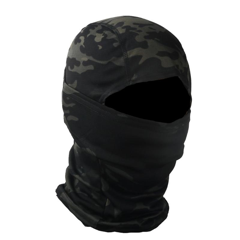 Camouflages Balaclavas Face Masks Tactically Hood Ski Masks Fulls Head Wrap