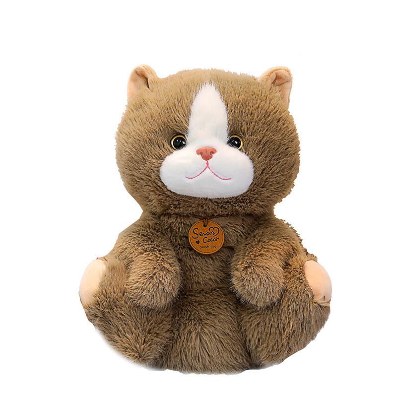 Cat Plush Toy Adorable Stuffed Doll Kids Collectors Gift Bedroom Decoration