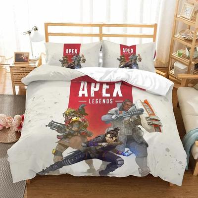Game Duvet Cover APEX Pillowcase Legends Printed Bed Set Pillowcase Bedding Set Bed Linen Sheet Quilt Cover Full Queen King Size