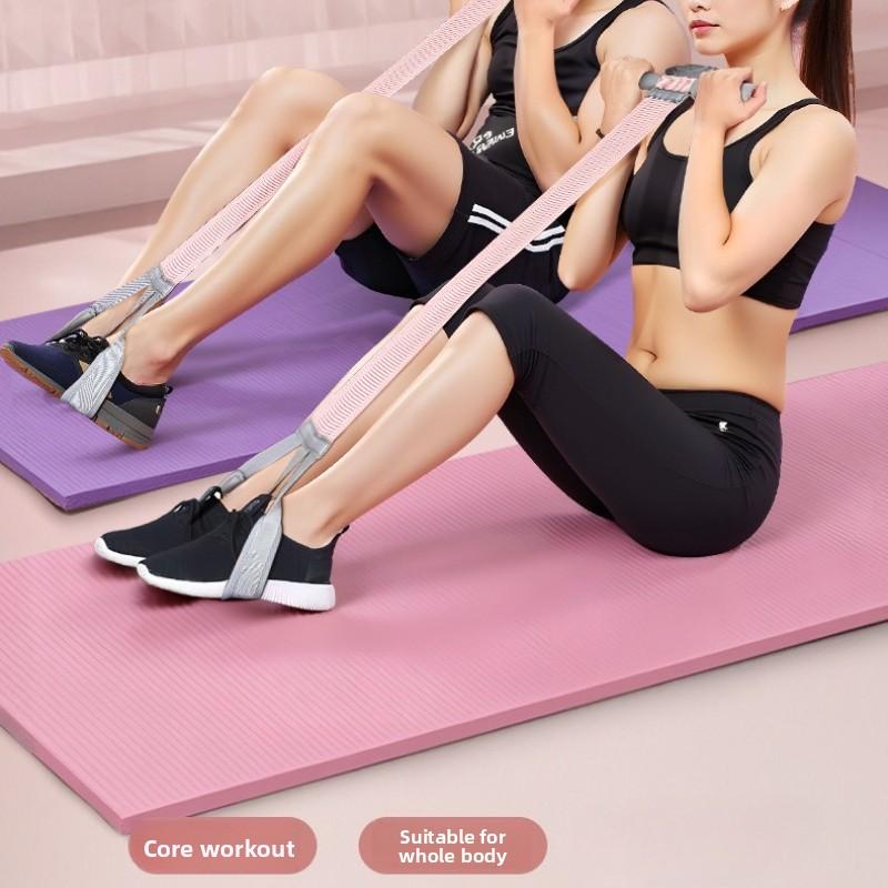 Fabric pedal stretcher, sit-up aid, anti-break pedal puller, sports fat-burning fitness equipment