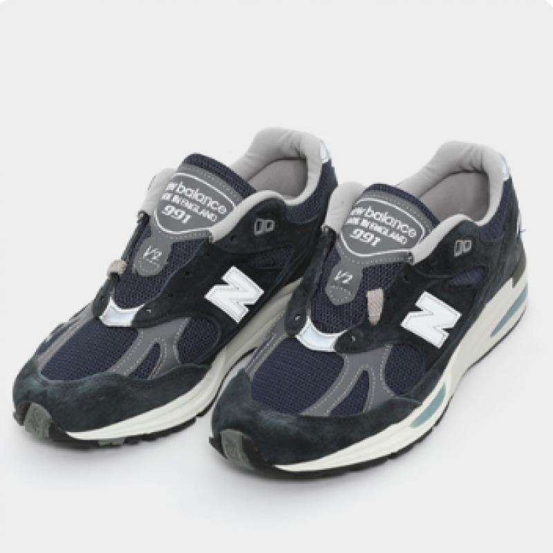 New Balance New Bal 991v2 Smoked Pearl Unisex Sneaker