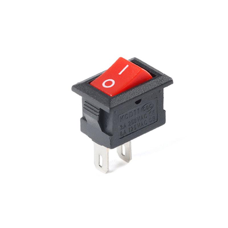 10 Pcs KCD11 2 Pin 10x15mm Mini Push Button Switch SPST 3A 250V AC Snap-in On/Off Boat Rocker Switch