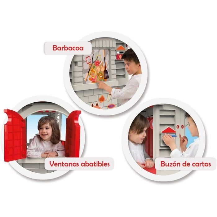 Maison De Jeu - Grand Cottage - Modèle 89627 - Plastique - Intérieur - Mixte