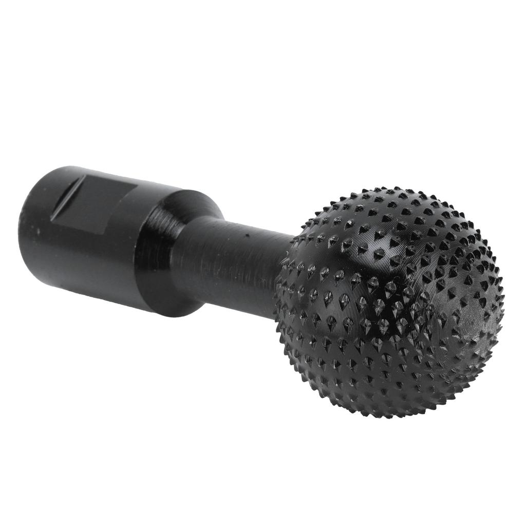 14mm Spherical Rotary Burr Wood Carving Drill Head Carbon Steel for Angle Grinder Type 115