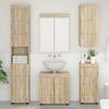 Bathroom Wall Cabinet TULUM Sonoma Oak 37 X 24.5 X 86 Cm