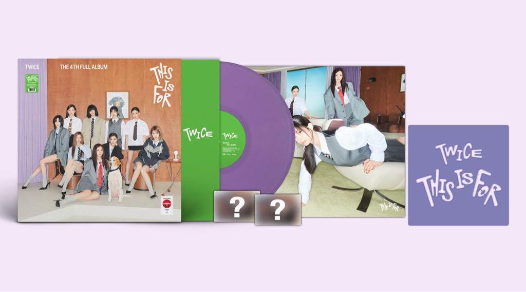 [USED] TWICE This is for Vinyl Record