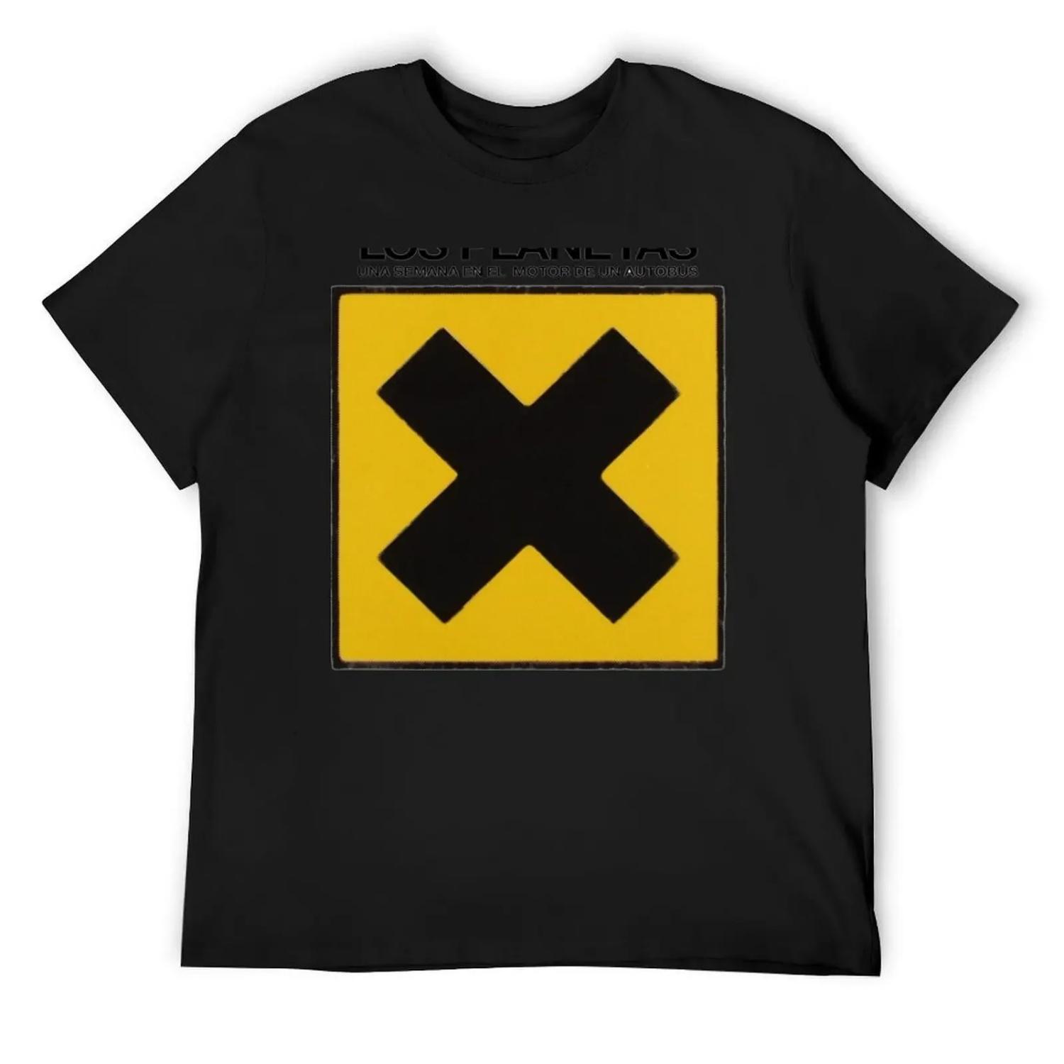 Los Planetas Los Planetas Una Semana En El Motor De Un Autobús T-Shirt vintage Men s clothing S