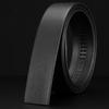 Men's 3.5" Wide Retro Cowhide Leather Belt, Automatic Buckle, Buckle-Free Option