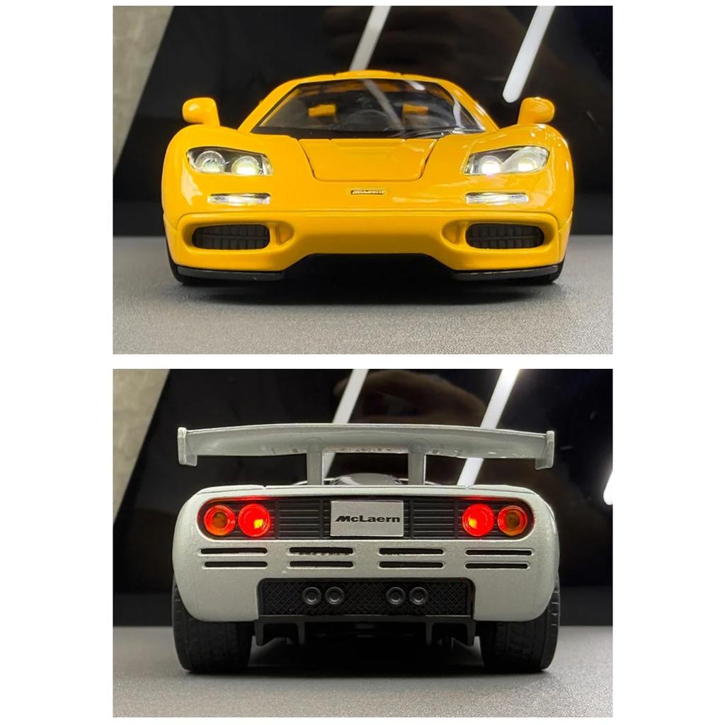 1/32 McLares F1 Supercar Alloy Model Car Toy Diecasts Metal Casting Sound and Light Car Toys for Children Vehicle