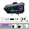 Kebidumei Y10 Bluetooth 5.3 Motorcycle Helmet Headset Waterproof 2000Mah Voice Assistant For Moto Earphone Motorbike Headphone