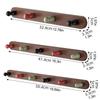 Adhesive Wall Hooks Towel Key Holders Simple Installation Strong Load-bearing Space-Saving Organizer for Home Decor