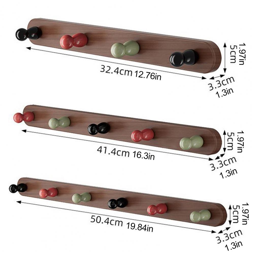Adhesive Wall Hooks Towel Key Holders Simple Installation Strong Load-bearing Space-Saving Organizer for Home Decor