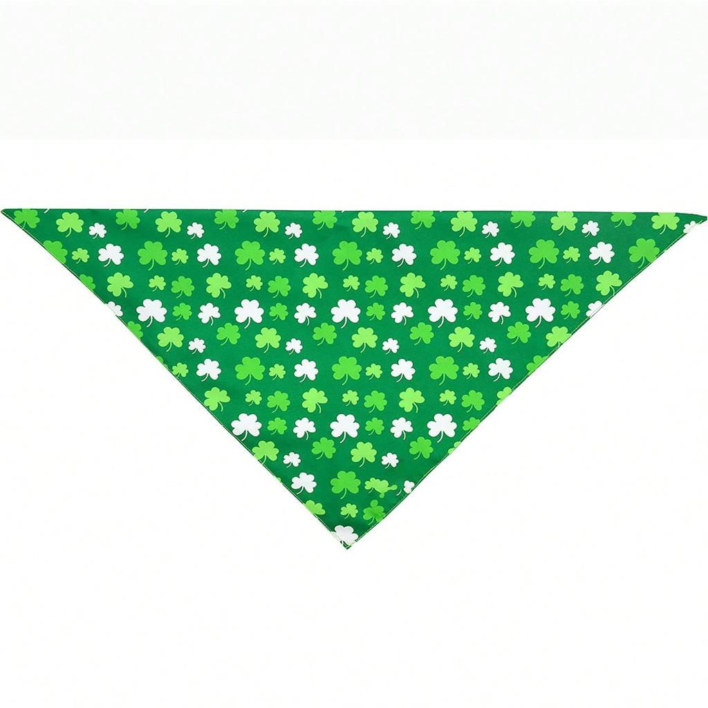 Patrick's Day Dog Bandanas, Triangle Reversible Pet Scarf For Boys And Girls, Premium Durable Fabric, Holiday Bandana For Small And Medium Dogs