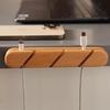 Wood Cable Management Clips Adhesive MultiSlot Organizers for Desk Home Office Auto Slimly Cable Organizers Wire Holders