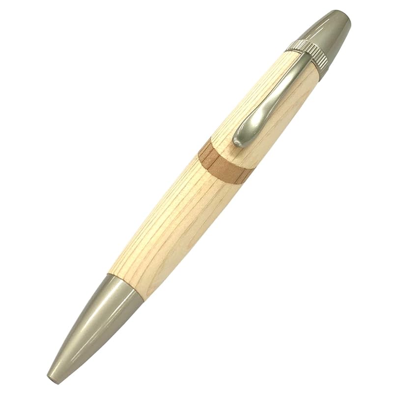 

(Luminio) luminio wooden wooden shaft ballpoint pen jet stream Thick shaft Precious wood made in Japan craftsman handmade 0.5mm [Jetstream refill