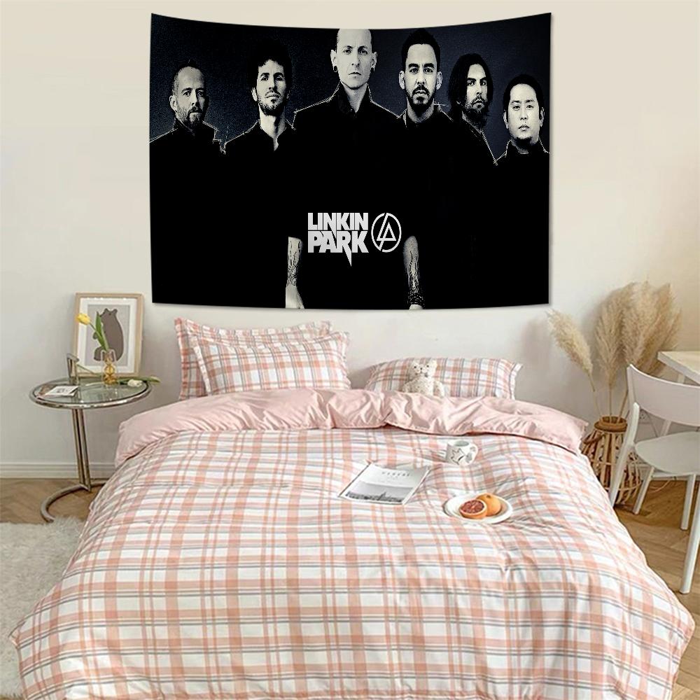 Linkin Park Band Hippie Wall Hanging Tapestries For Living Room Home Dorm Decor Art Home Decor