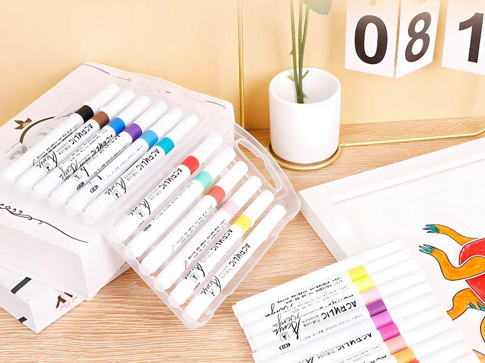 Acrylic Markers 12 Pcs (144)