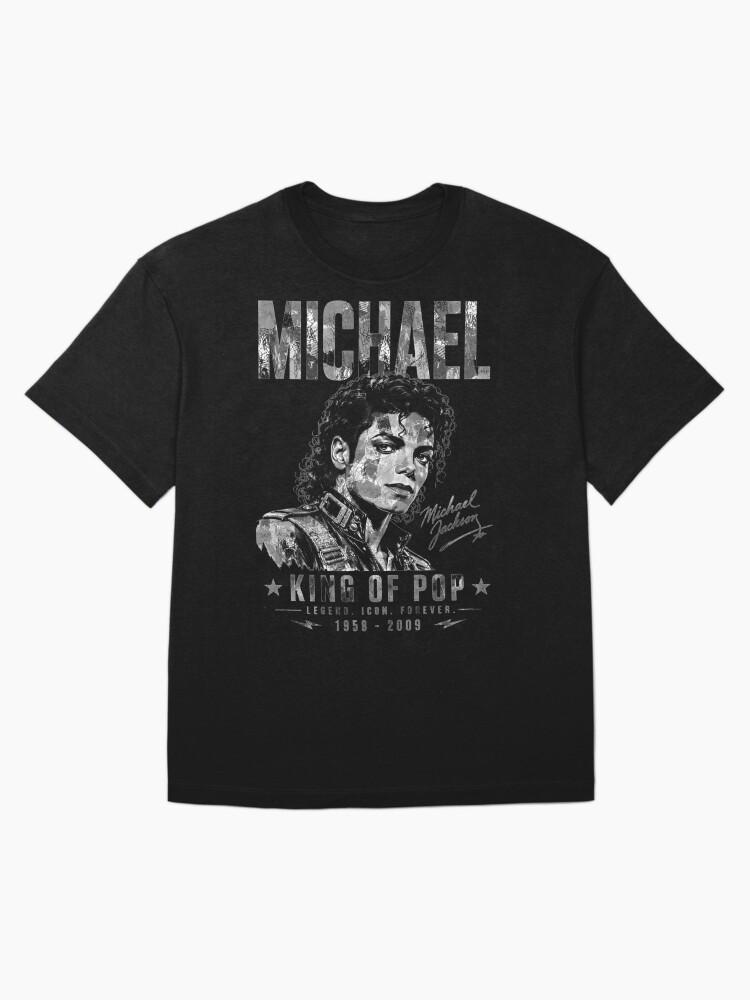 Michael Jackson Michael King Of Pop Black&White Edition Oversized T-Shirt