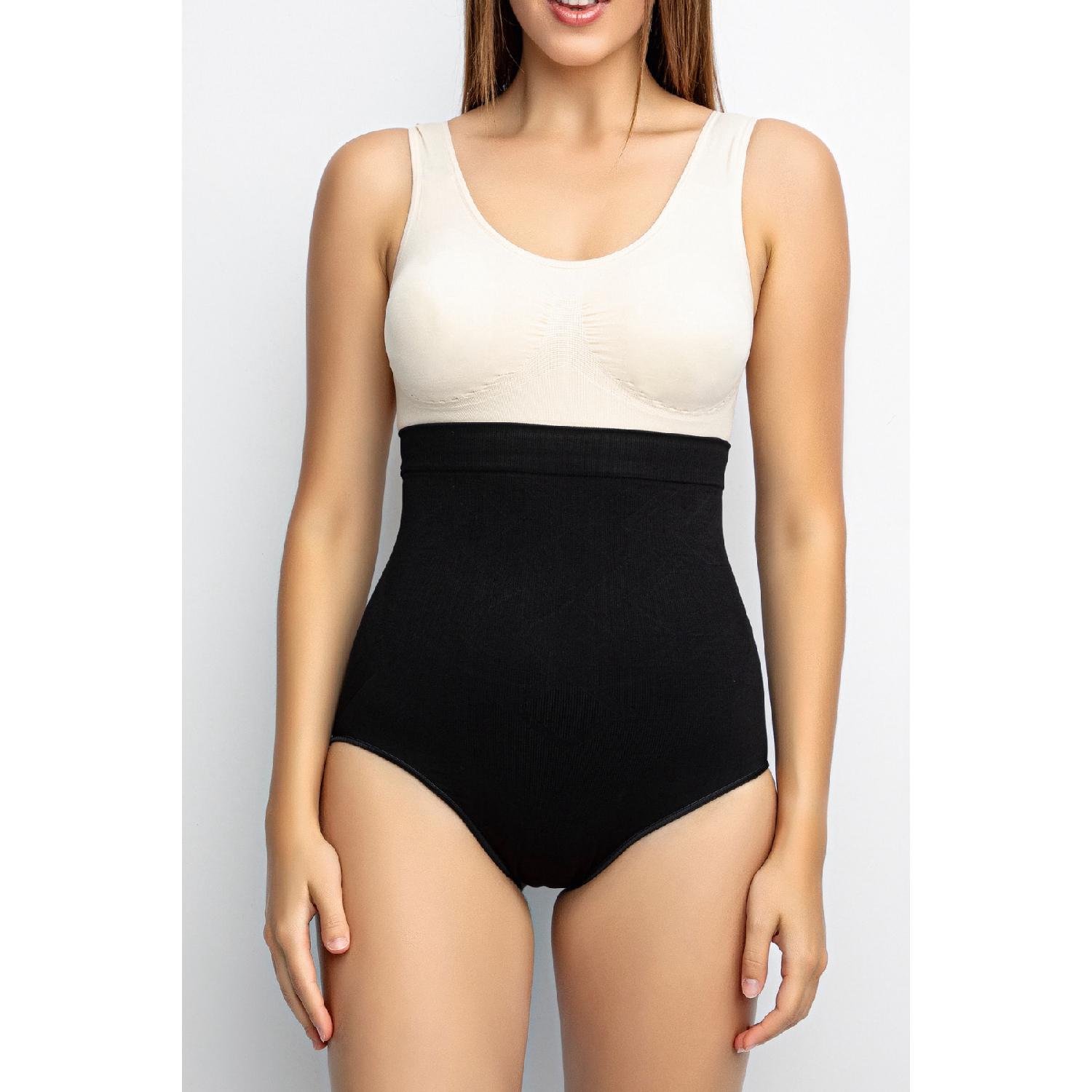 

Бесшовный компрессионный корсет с высокой талией для контроля талии и живота, противоскользящий тонкий формирователь XS