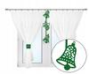 CHRISTMAS curtain pendant Christmas OPENWORK