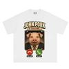 John Pork Is Calling Funny John Pork Meme T Shirt Men Women Fashion Y2K Clothing T Shirt Summer Cotton Vintage Loose T Shirts