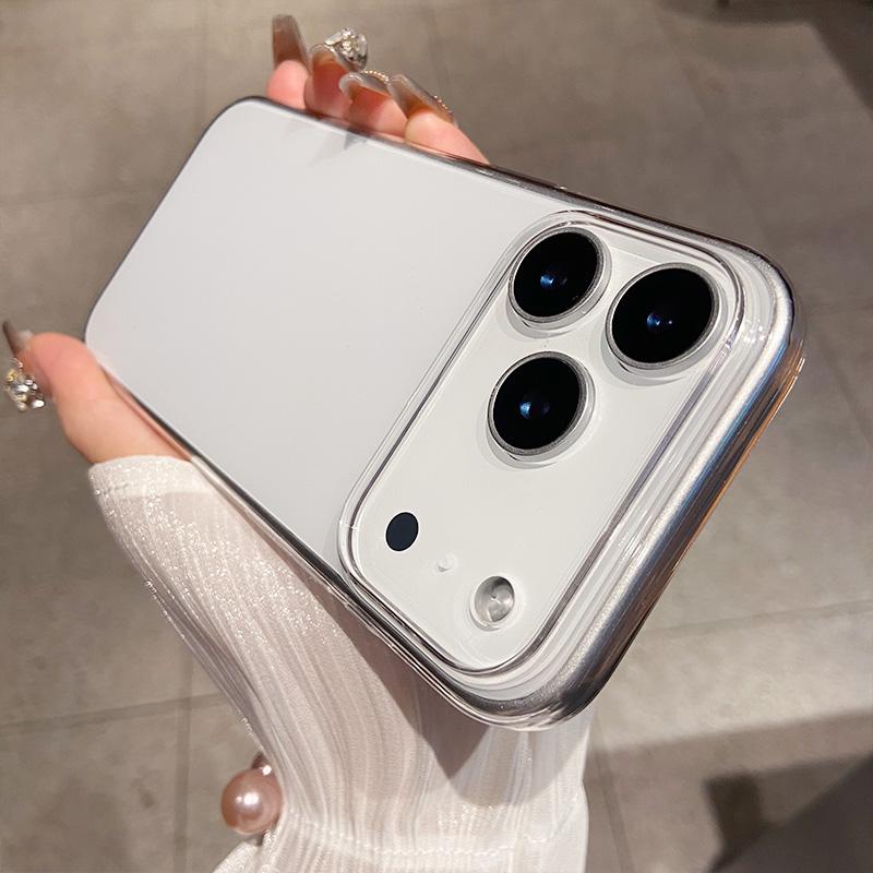 Luxury Ultra Thin Transparent Shockproof Case for IPhone 17 Air 16 15 14   Pro Max 17Pro Clear Hard Acrylic Cover Shell