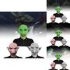Spettacolare Maschera di Green Goblin in Lattice Copertura Integrale del Viso Ideale per Celebrazioni a Tema Spaventoso