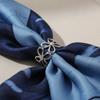 Hollow Out Scarf Buckle Crystal Hijab Clip Fashion Shawl Rings Clip  Clothing Accessories
