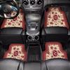 New Chinese-Style Car Floor Mats, Universal, Dirt-Resistant, Earthy Red, with a Sense of Atmosphere, Can Be Cut, Diatomaceous Earth Car Carpet Mats