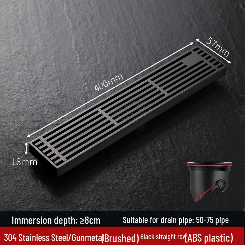Линейный напольный трап Chendu из нержавеющей стали с магнитным сердечником