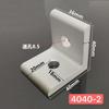 2 Holes Vertical Corner Brackets 1515 2020 3030 4040 4545 Aluminum Alloy 2 Hole 90 degreee Inside Corner Bracket