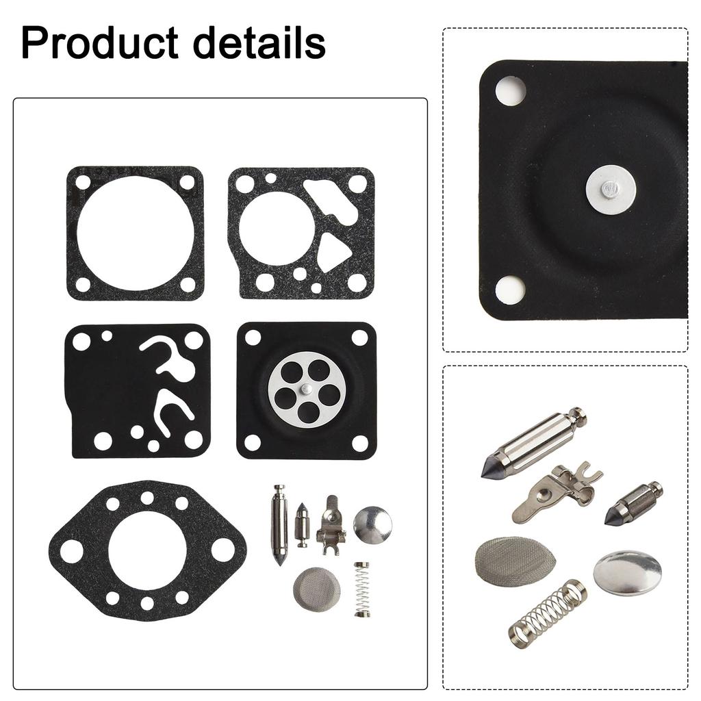 For Tillotson Carburetor Kit Reliability Chainsaw Parts Compatibility For RK-13HU For RK-14HU Long Service Life