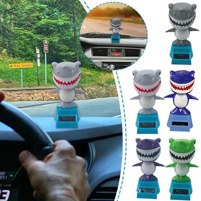 Auto Dekoration Solar Energie Dekoration Schütteln Kopf Zubehör Auto Innen Puppe Dekoration Cartoon Geschenk Kreative SharShap F6K5