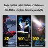 WARSUN G7 Rechargeable LED Headlamp & Clip Light