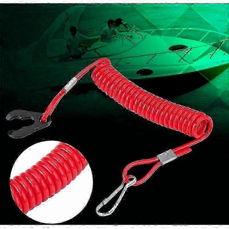 2026 Emergency Safety Tether with Replacement Kill Switch for Off-road Vehicles Motorcycles Lawn Mowers and Outboard Motors