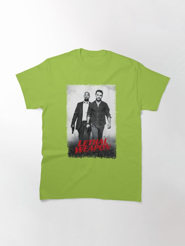 Lethal Weapon Action Movie American Police Motivational Lethal Weapon Buddy Cop Retro Wave Classic T-Shirt