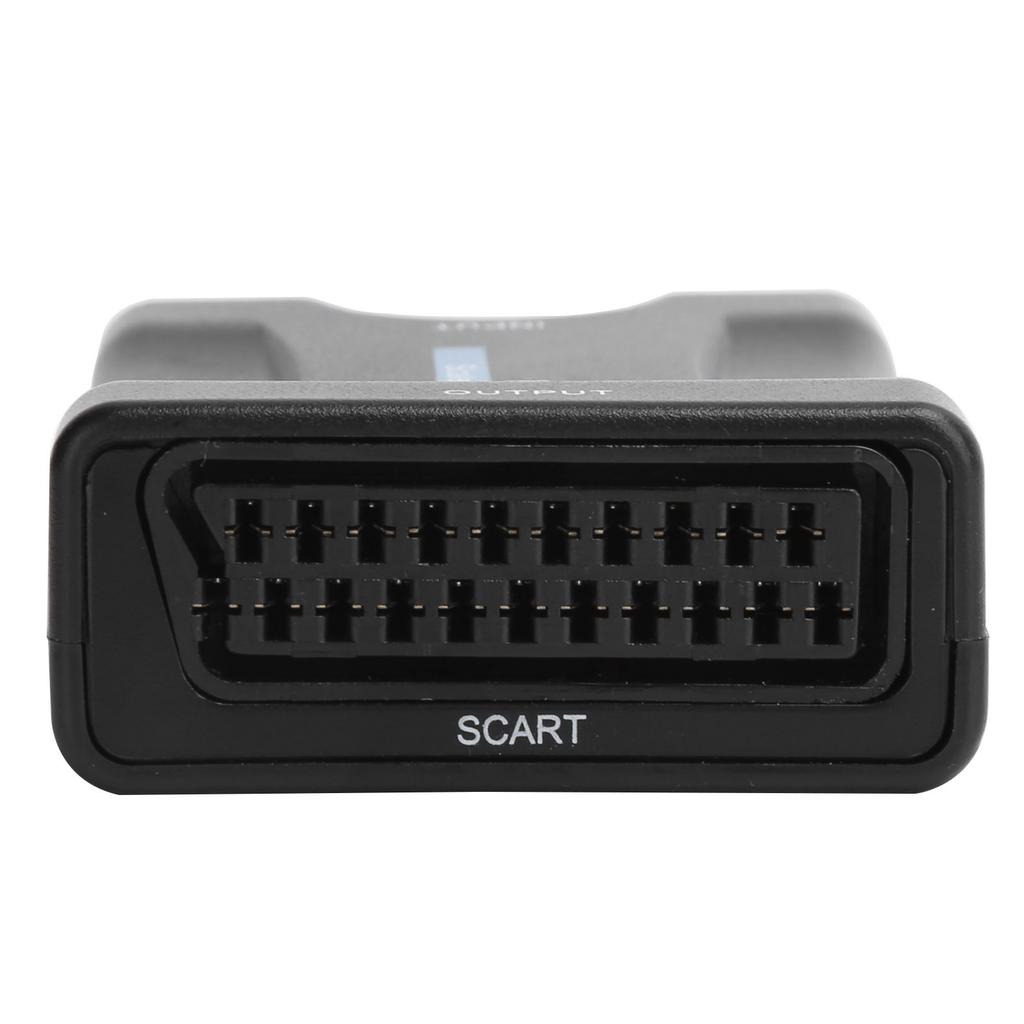 HighDefinition Multimedia Interface to SCART Converter Mobile Signal (Black )