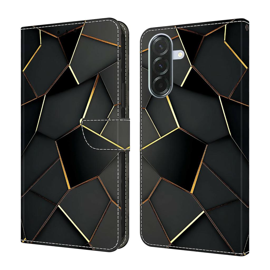 For Samsung Galaxy A56 5G / A36 5G Wallet Case Foldable Stand Pattern Printing Leather Flip Phone Cover