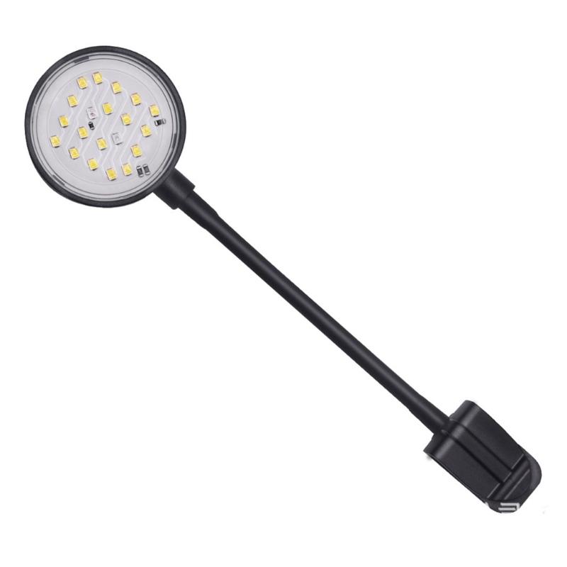 5W Aquarium USB LED Licht Mini Klemmleuchte Mit Verstellbarem Schlauch Meerwasser Aquarien Korallenbecken Aquarium