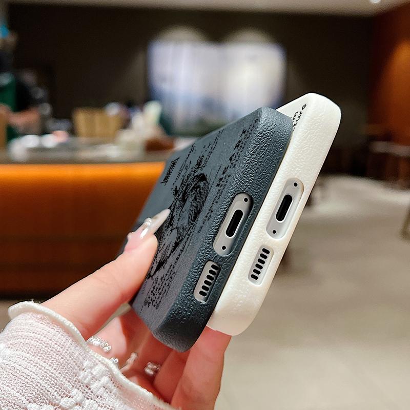 Pentru Samsung S25 Ultra S24 FE S23 S22 A56 A36 A16 A15 A55 Husă Carcasă Model Inimă Subțire Moale TPU Textură Piele Mată Rezistentă la Șocuri Husă Telefon