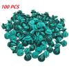 100Pcs Green Nylon Retaining Clip for Toyota Bumper Door Buckle Car Interior Accessories Auto Vehicle Retainer Fastener Rivet