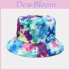 Rybářská čepice s tie-dye potiskem a ochranou proti slunci pro běžné nošení venku