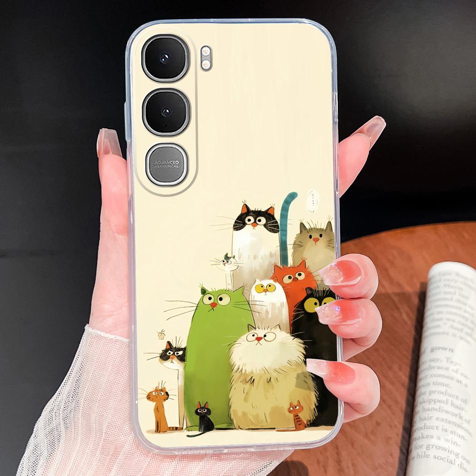 

For Vivo Y11D Y21D Y31D 4G Case Vintage Soft Transparent Silicone Anti Drop Untra Thin Back Covers For Vivo Y11D 21D 31D Shell Vivo Y21D 4G