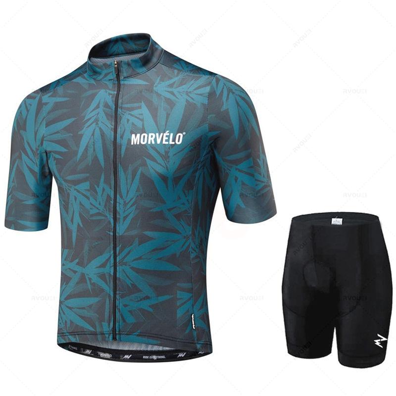 2026 Morvelo Sommer Pro Herren Radtrikot Anzug Mountainbike Triathlon Schnelltrocknend Atmungsaktiv Fahrradbekleidung Ropa Ciclismo