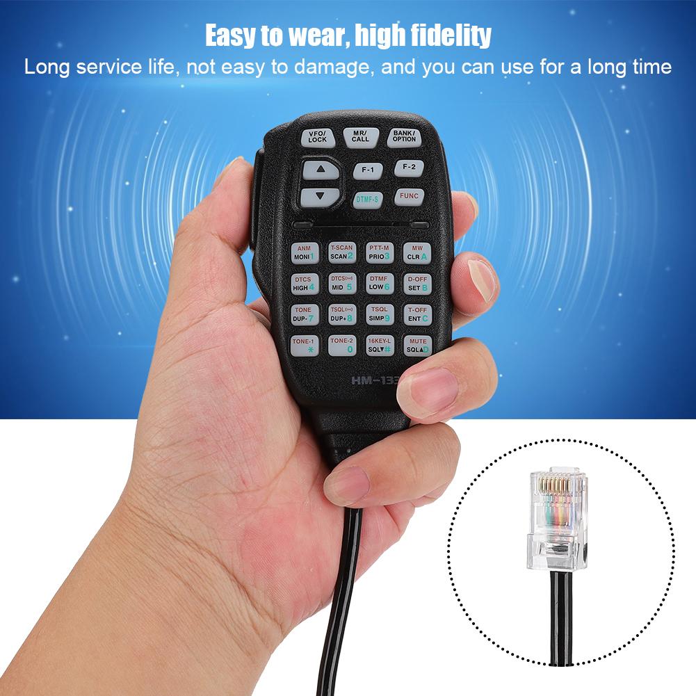 HM-133V Car Ship Mobile Hand Mic for ICOM ID-800H ID-880H IC-2800H IC-2820H IC V8000