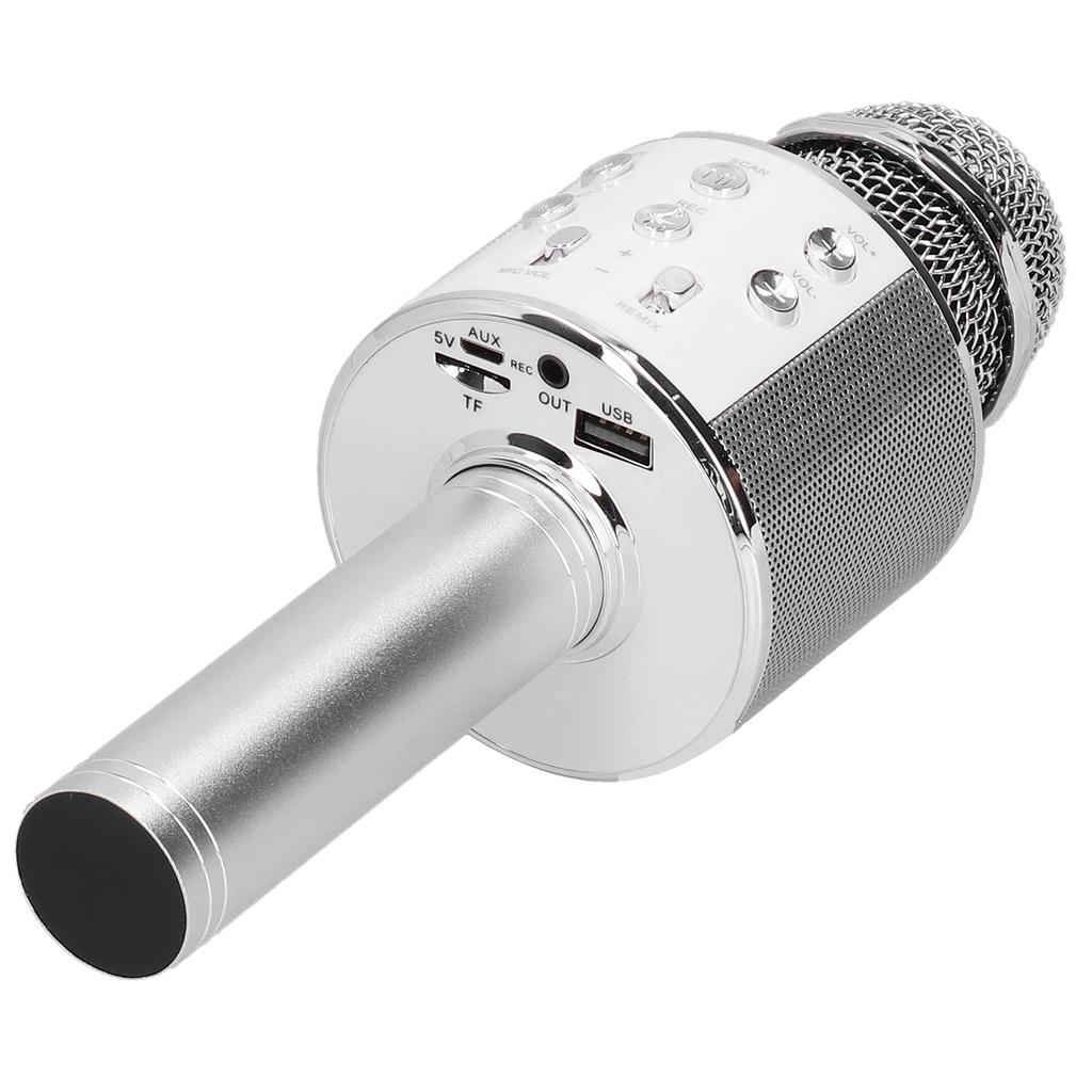 Wireless Microphone Bluetooth Recording Handheld Portable for Party Wedding Meeting