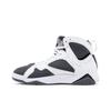 Air Jordan 7 Retro 'Flint' 2021 (Unisex) White / Flint Grey / Black / Varsity Purple Vintage Basketball Shoes CU9307 100
