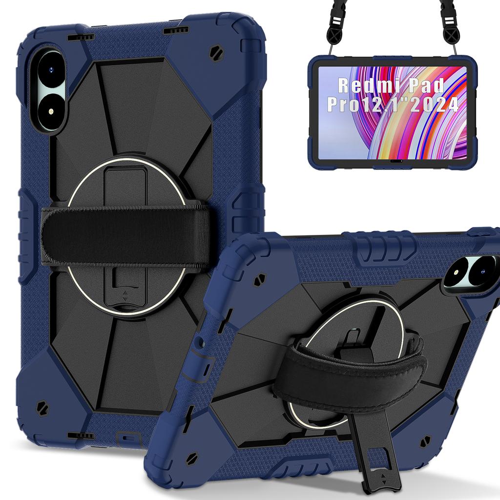 Tablet Protective Case A2 Model Suitable for Redmi Pad Pro/ Poco Pad 12.Inch () with Satchel Stand 10 Colors Available