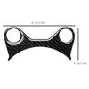 Carbon Fiber Inner Upper Gear Shift Panel Cover Trim Fit For 2009-20 Nissan 370Z